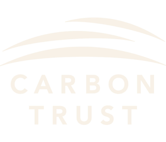 Carbon Trust Logo - Off white