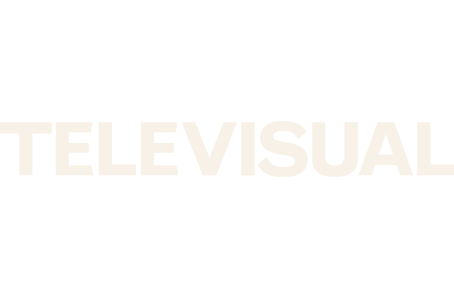 Televisual Logo - Off white