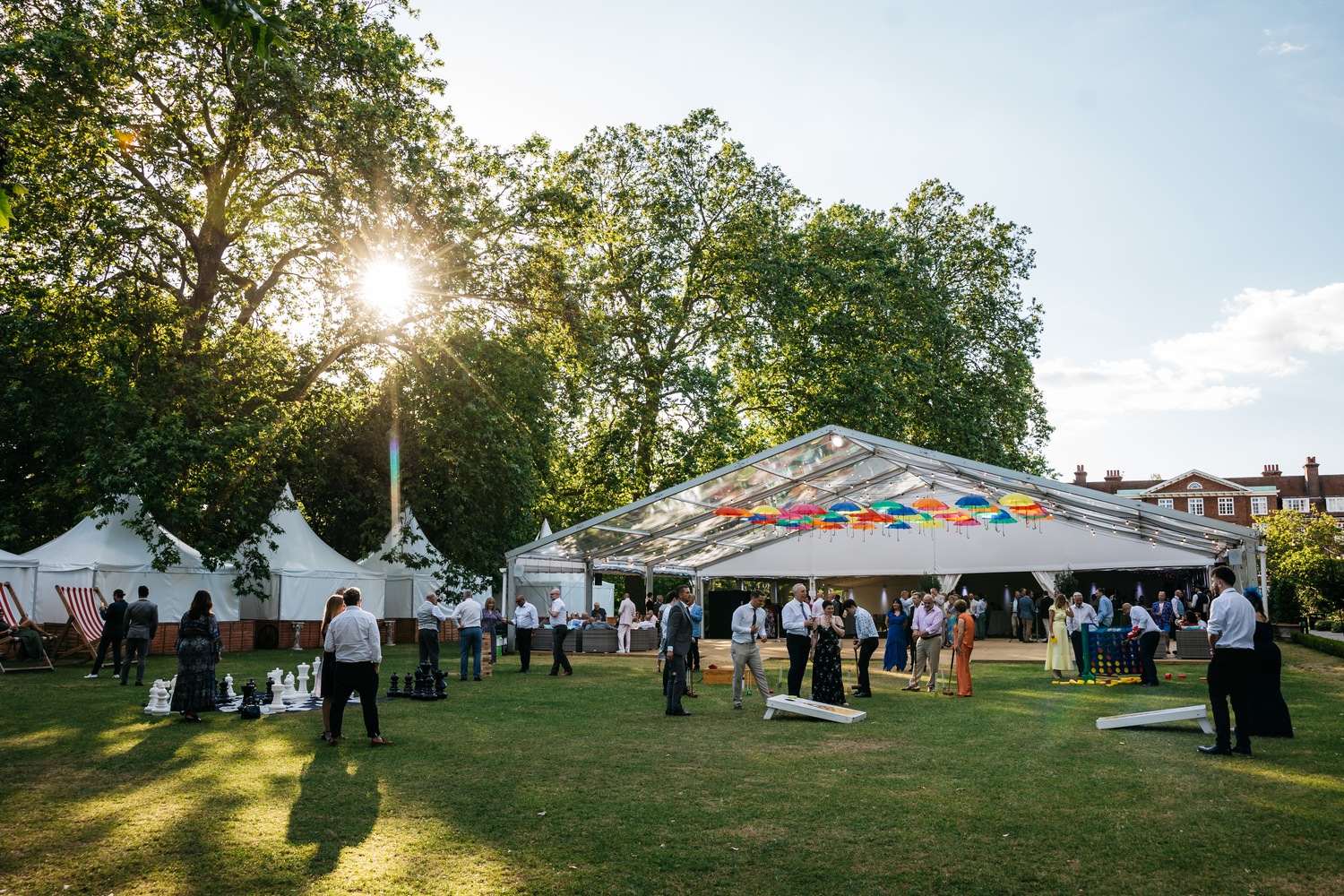 Weddings - York Lawns, Marquee